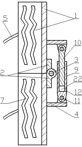 Assisting and accelerating device for walking load bearing