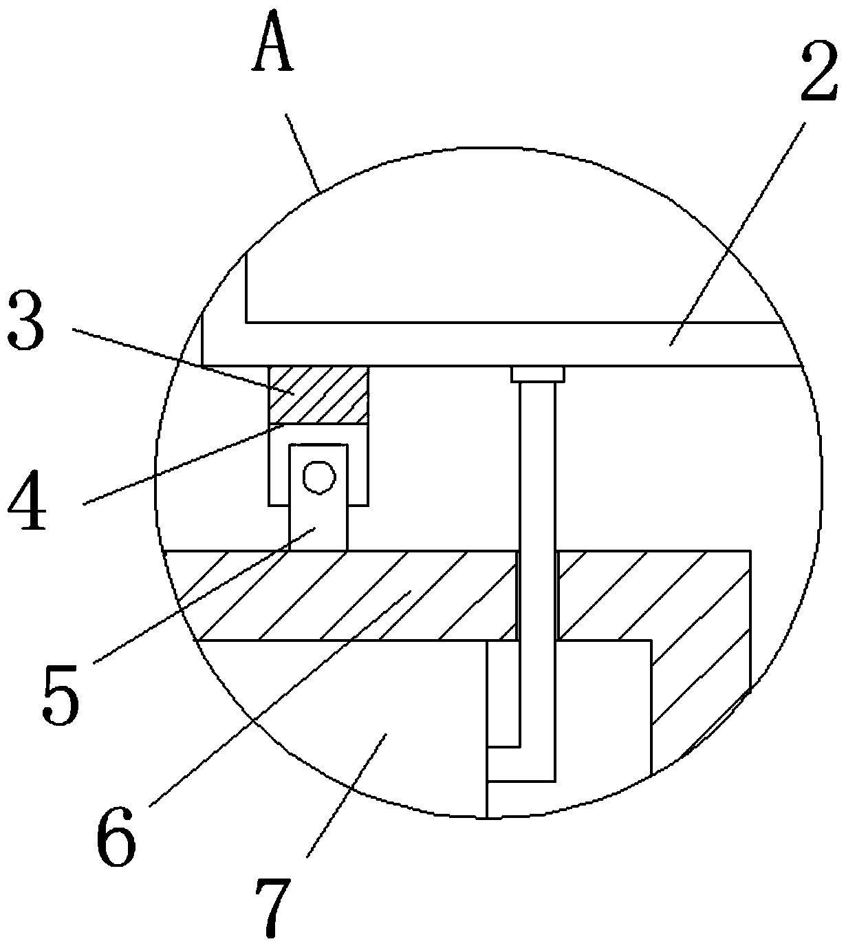 Pesticide spraying device used for unmanned aerial vehicle