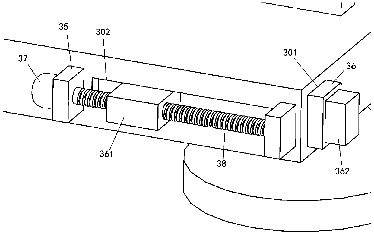 Lifting type drilling machine with machining platform capable of being folded and supported