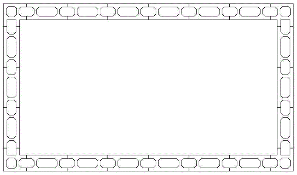 A prefabricated special-shaped vierendeel pile for deep foundation pit support structure and its construction method