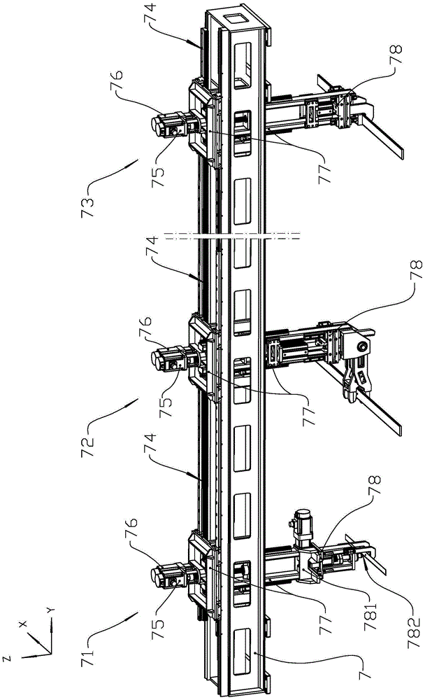 Plate spring double-headed synchronous eye coiling production line and head cutting, eye coiling and shaping units thereof