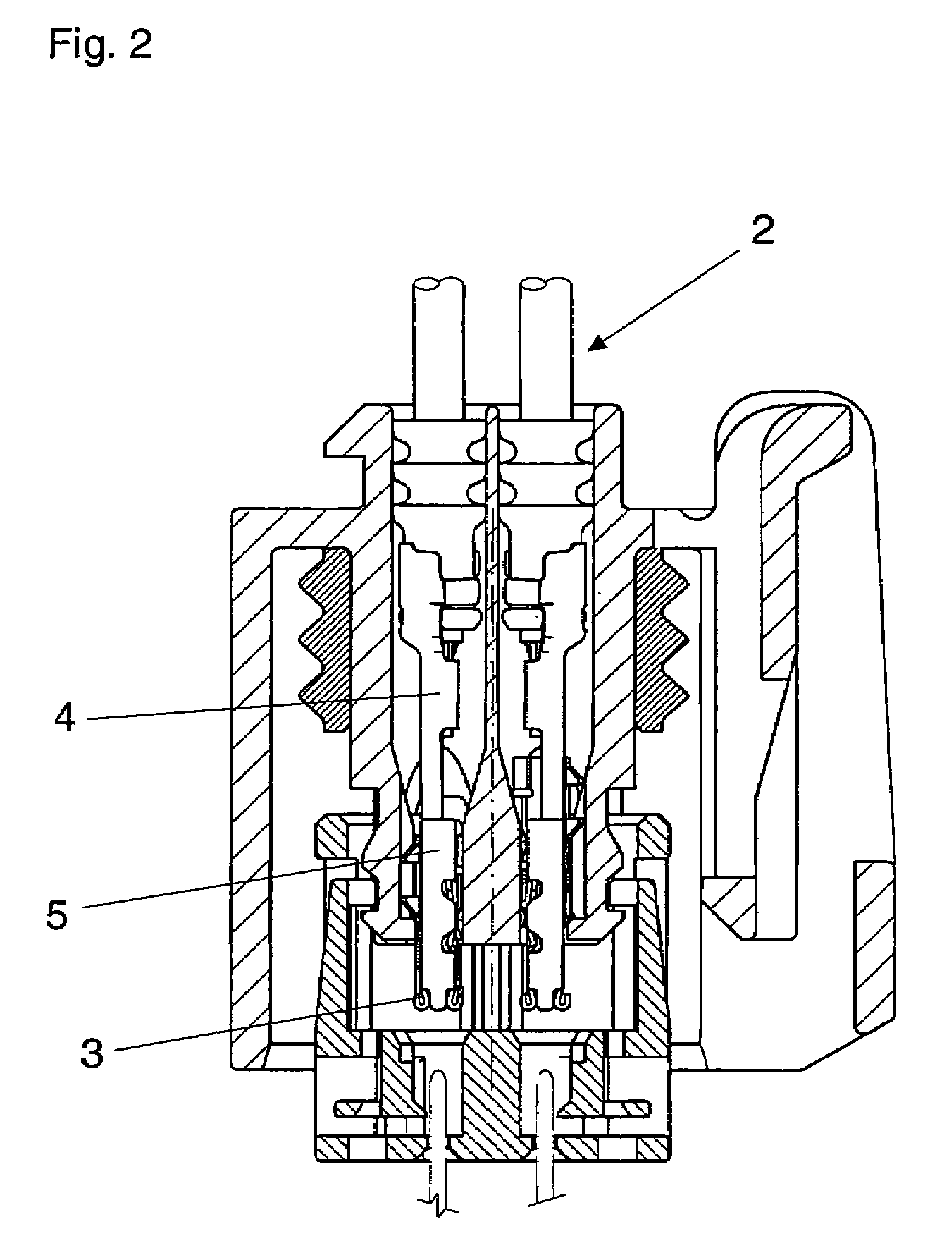 Electrical zero insertion force connector