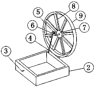 Medicine drying device with drying speed improved