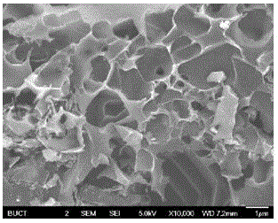 Method for preparing porous carbon by utilizing rose stems