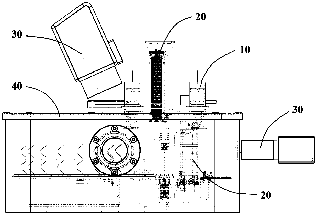 Rapid melting experiment device for satellite load metal material