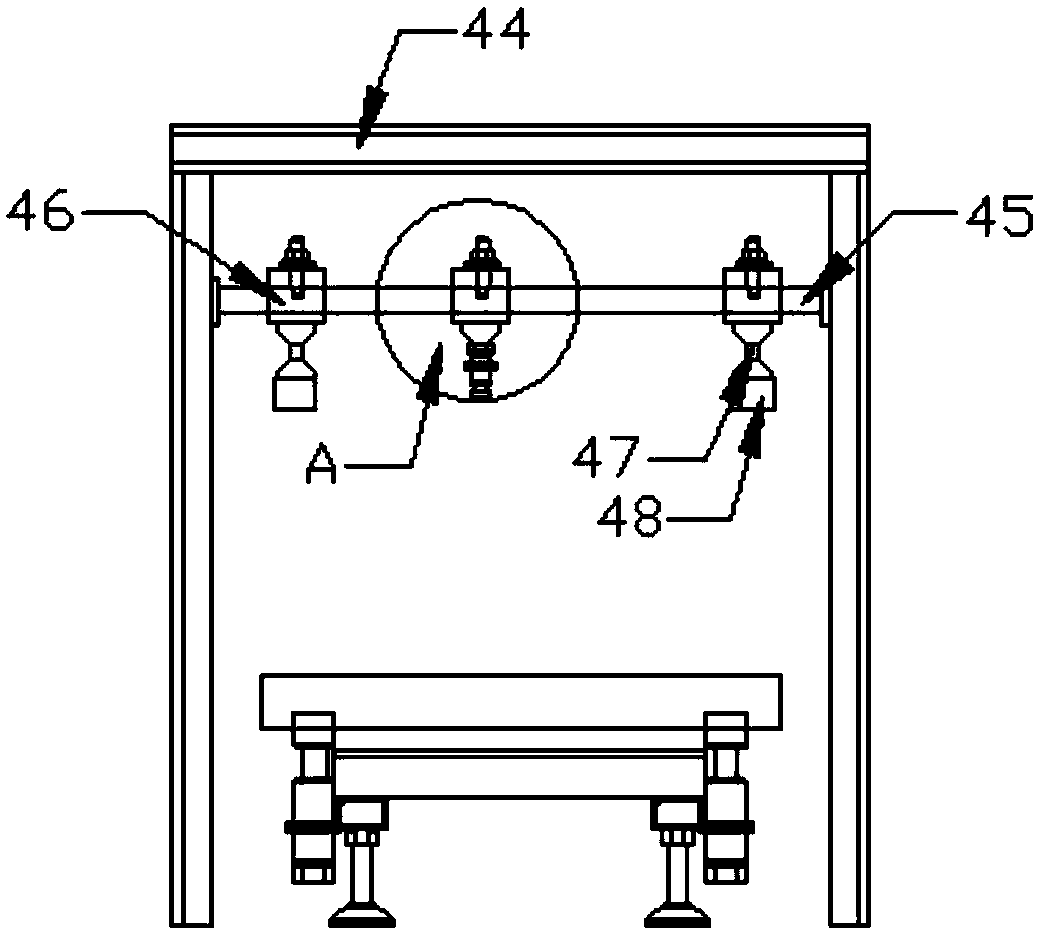 Batch pipe arranging and sequencing device