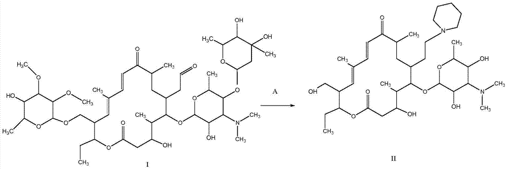 A kind of synthetic method of tediloxine