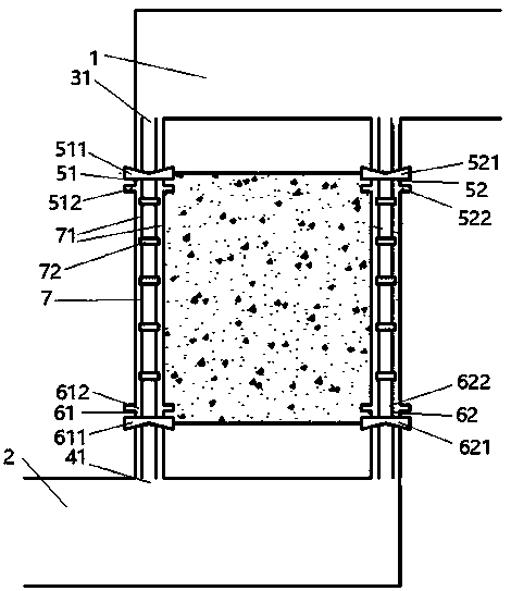 Continuously-running navigation structure and running method thereof