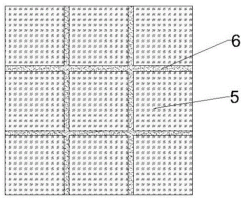 Building outer wall brick surface structure