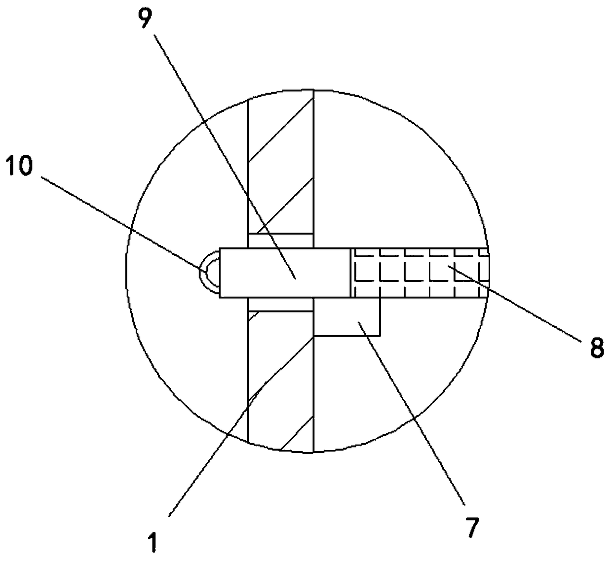 Special device for beef bone paste concentration and with accurate separation