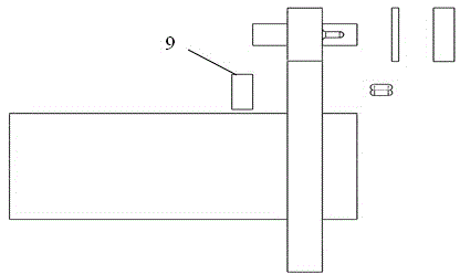 Photosensitive resistance encoder based on mechanical subdivision and measuring method thereof