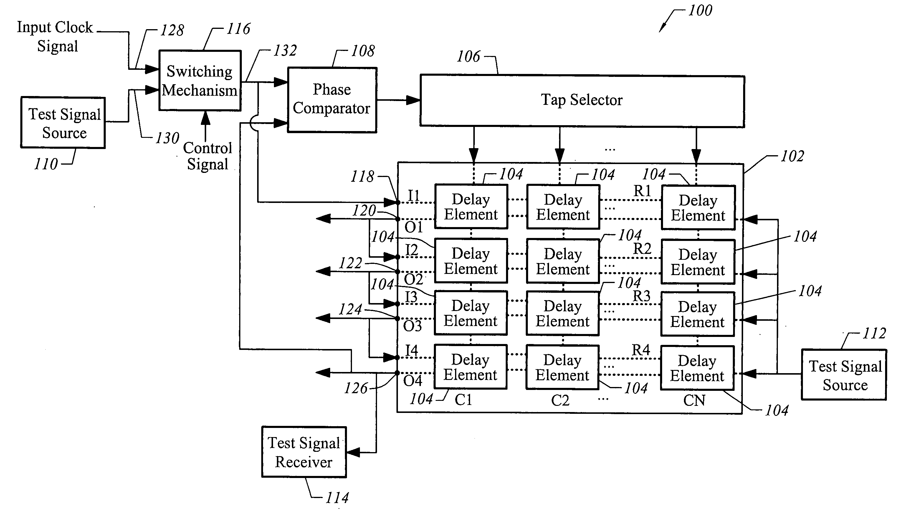 Delay locked loop circuit and method for testing the operability of the circuit