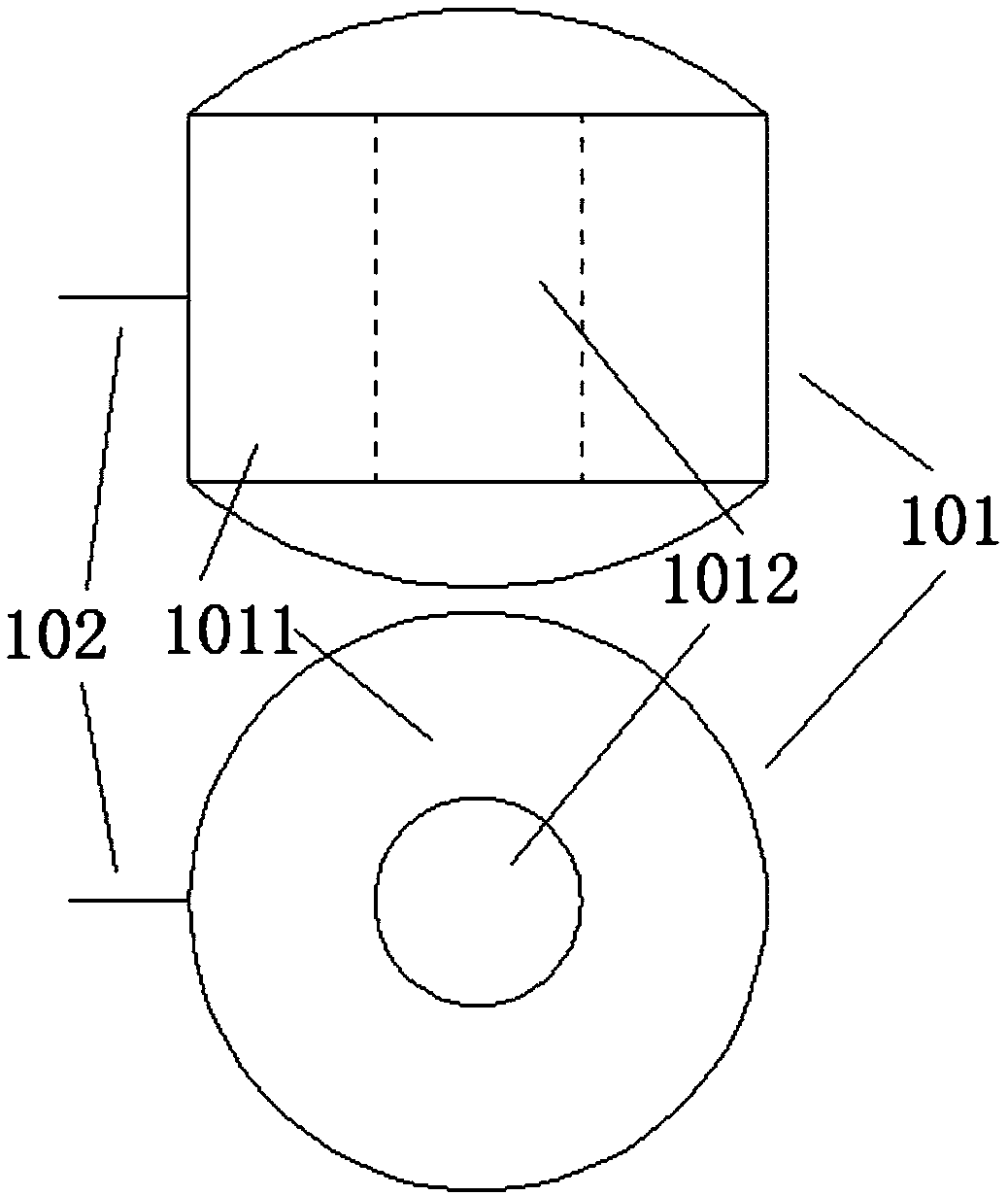 Ozone oxidation reactor and using method thereof