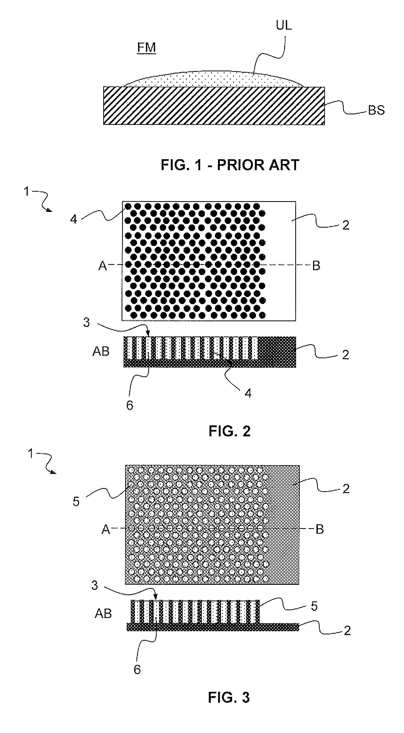  micro-structured surface having tailored wetting properties