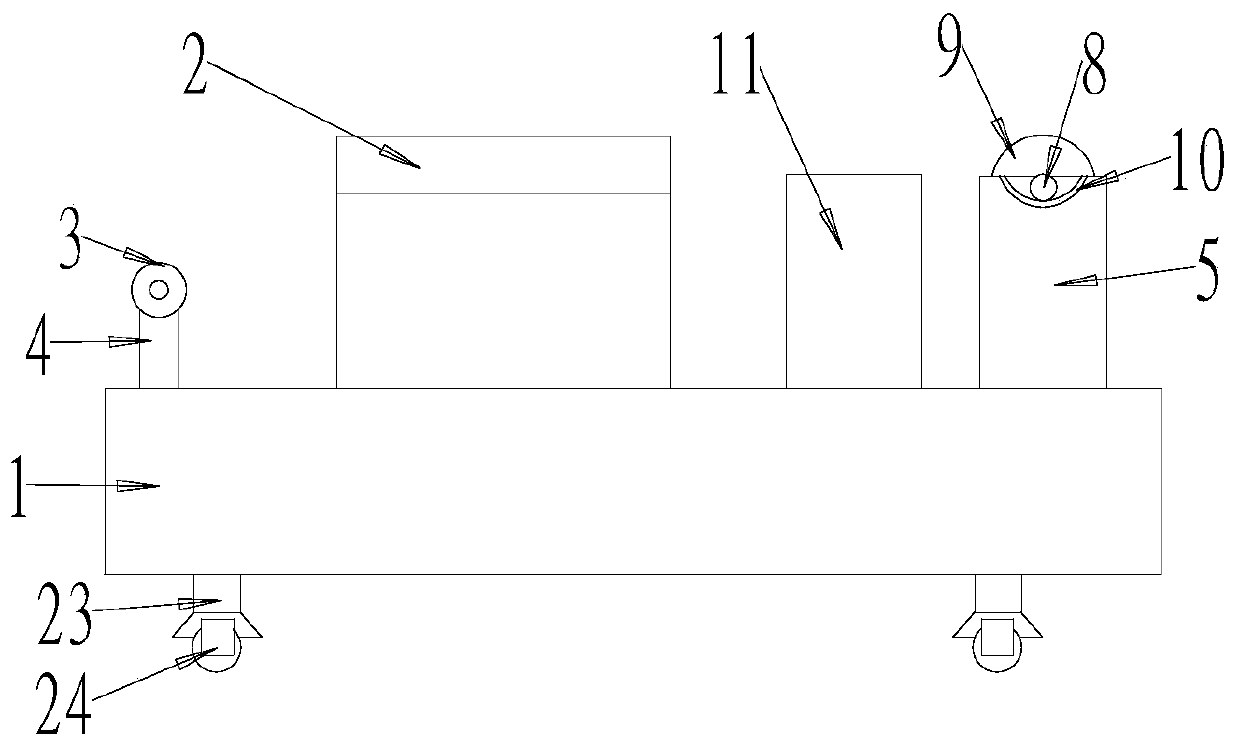 Silk thread printing and coloring device