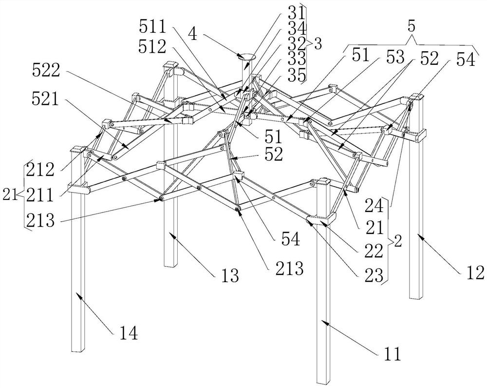 Portable folding tent framework