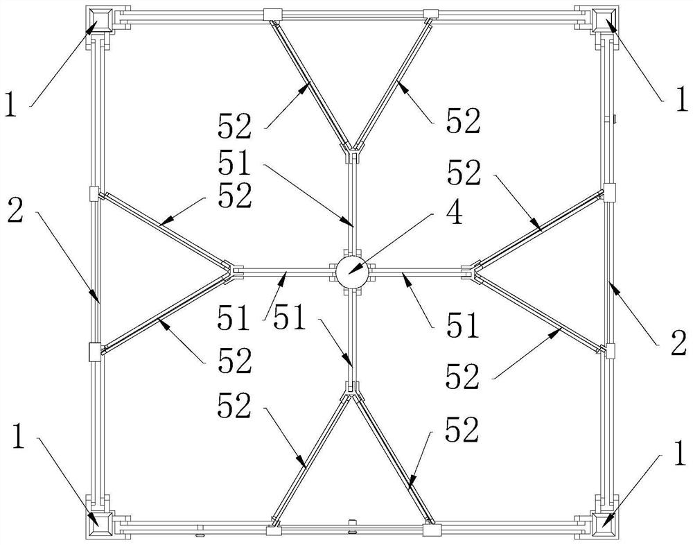 Portable folding tent framework