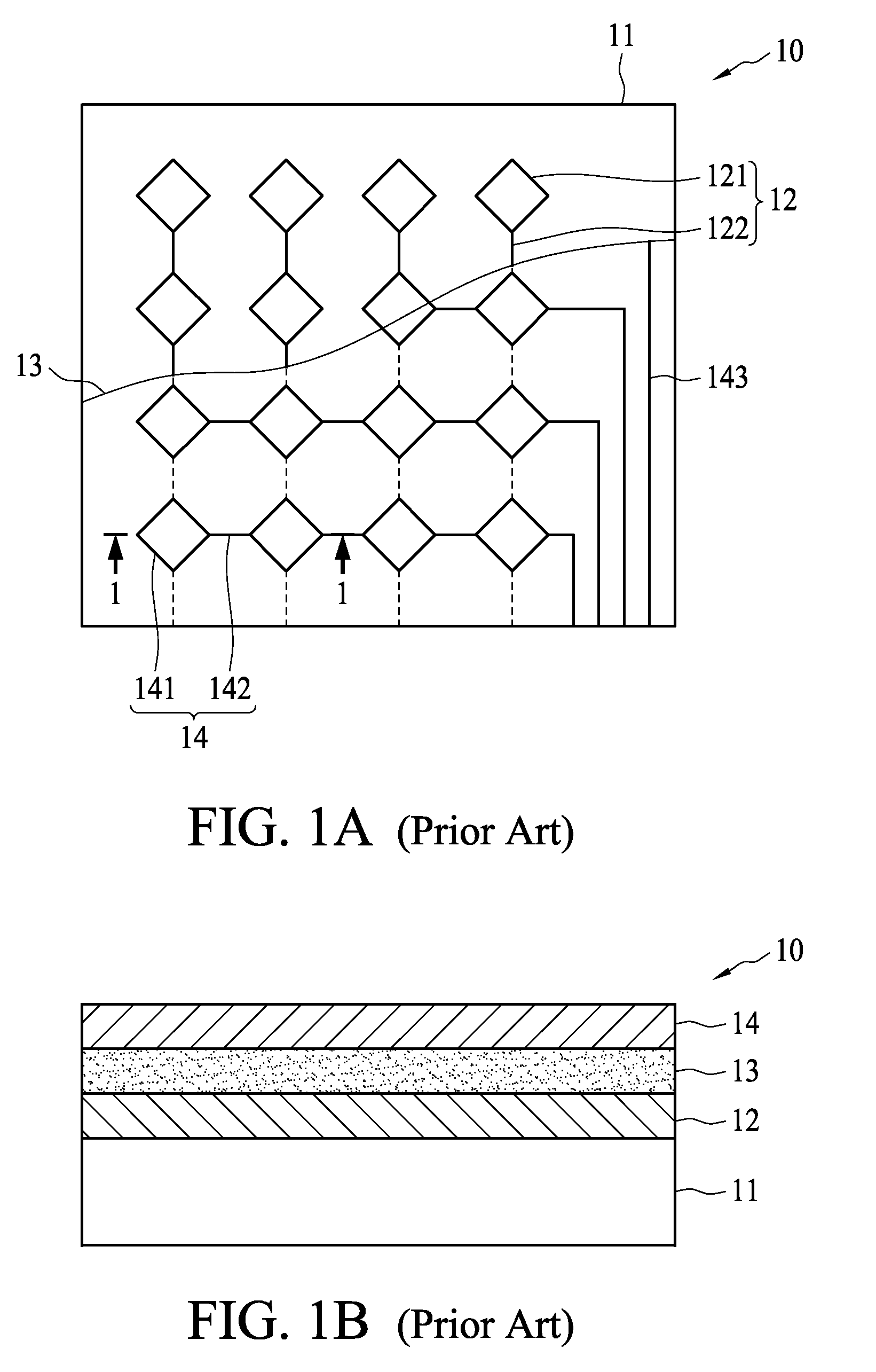 Light transmission touch panel