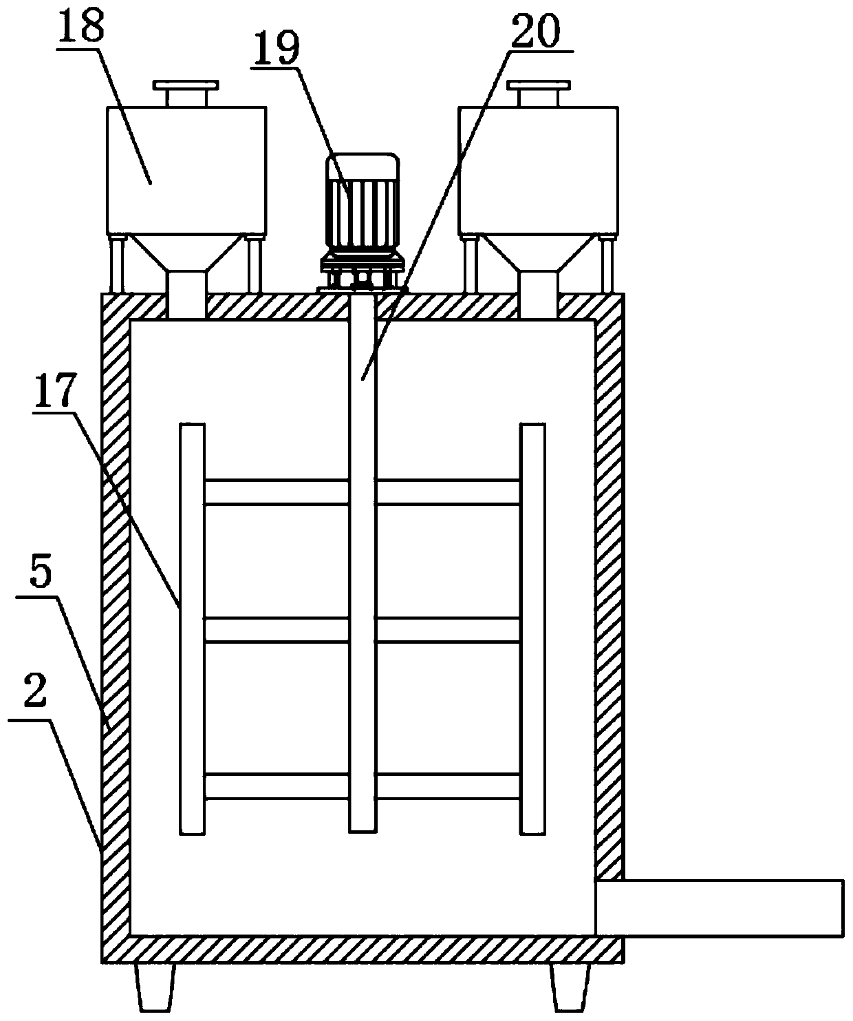 Boiler environment-friendly purification device for power plant