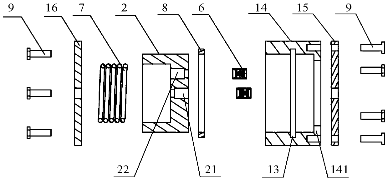 Hydraulic clearance self-adjusting mechanism and forklift brake system