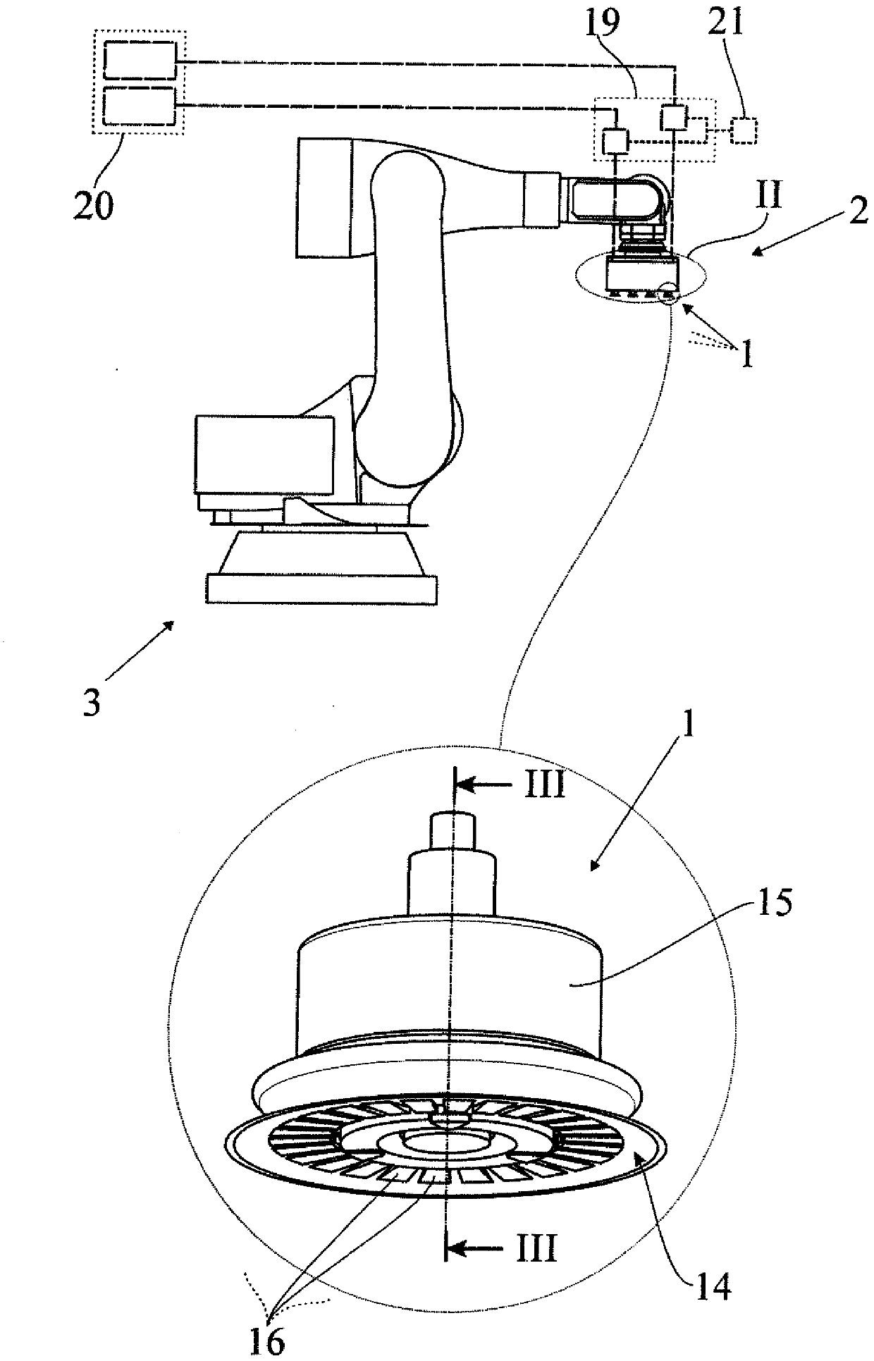 Gripping device having bernoulli gripping unit and vacuum gripping unit