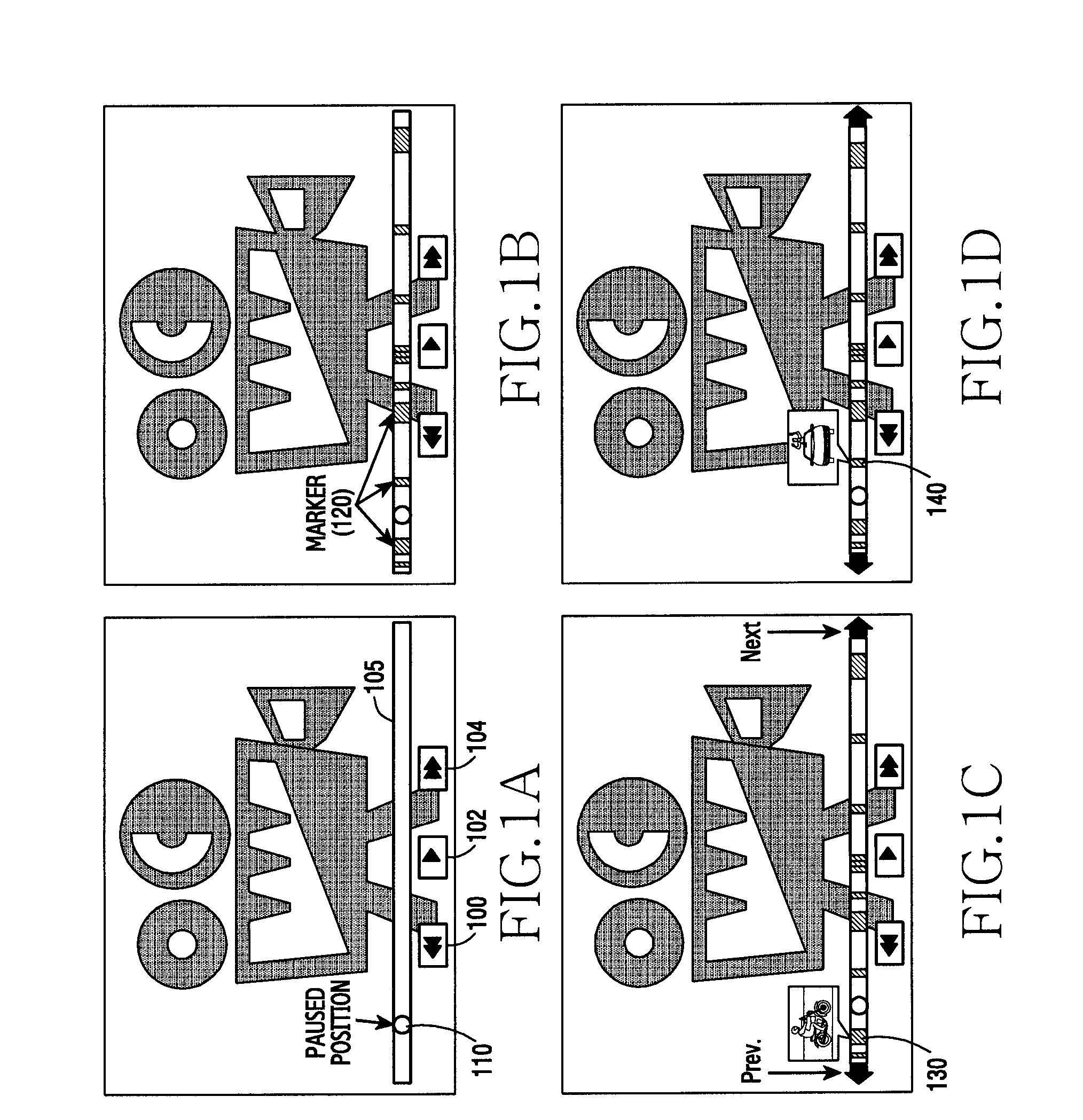 User interface method and device for searching for multimedia content