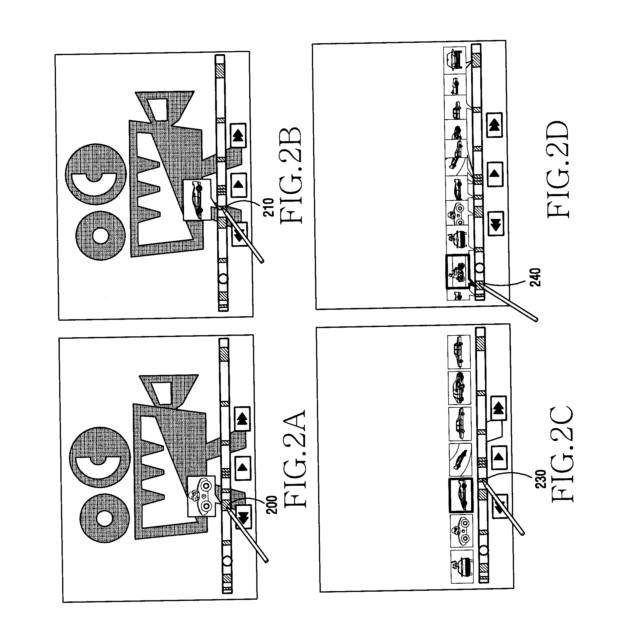 User interface method and device for searching for multimedia content