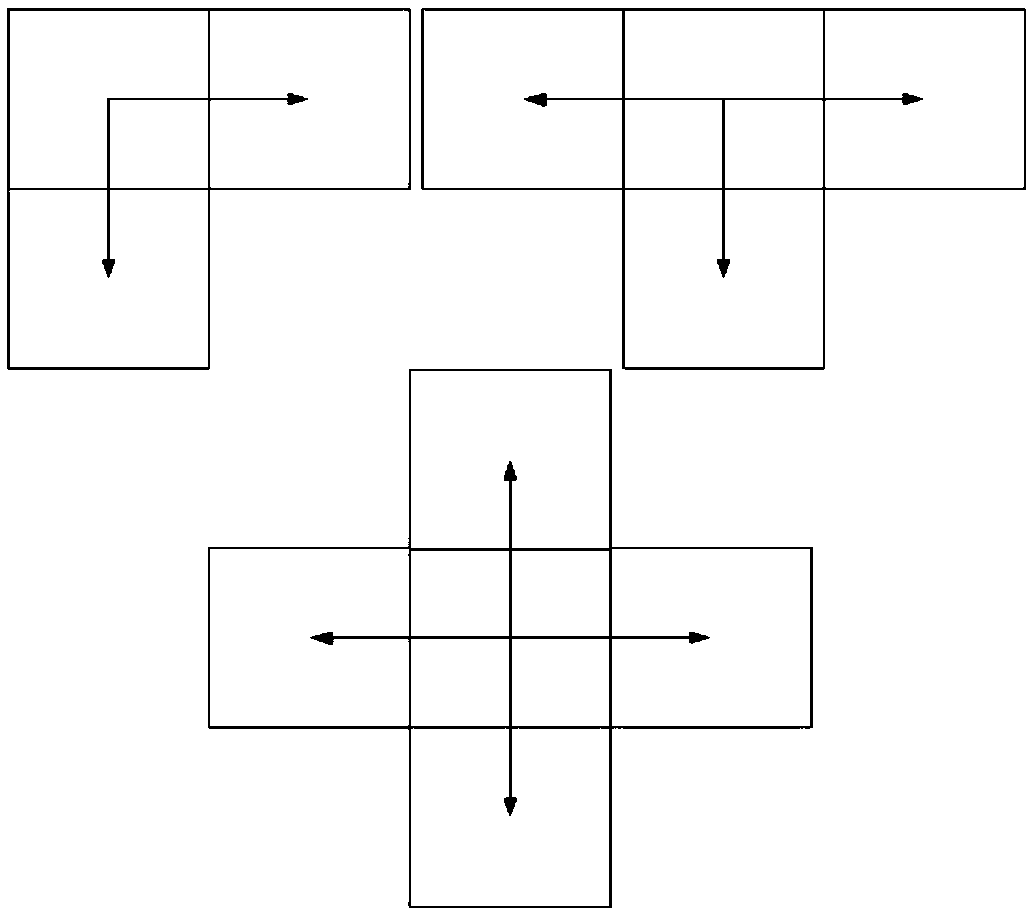 Offshore search route planning method for large amphibious aircraft