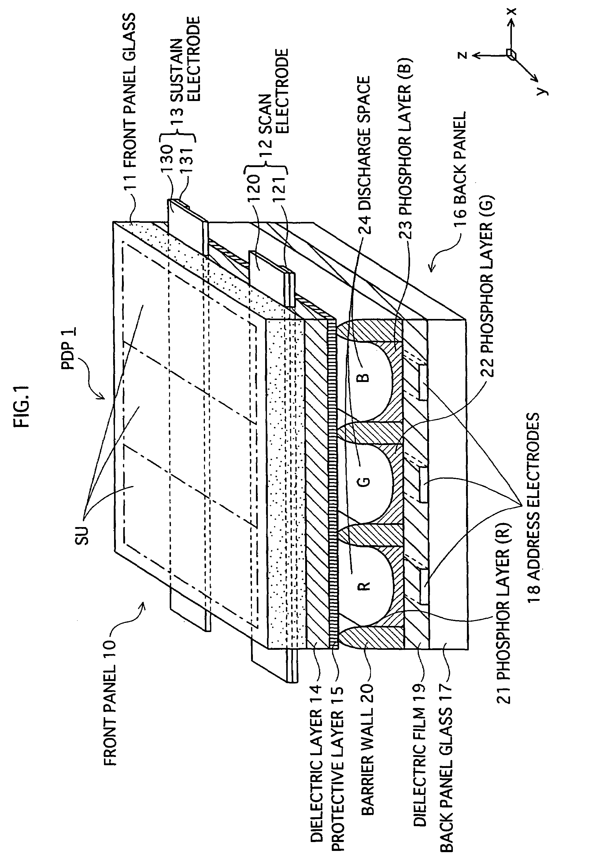 Plasma display panel and method for manufacturing same