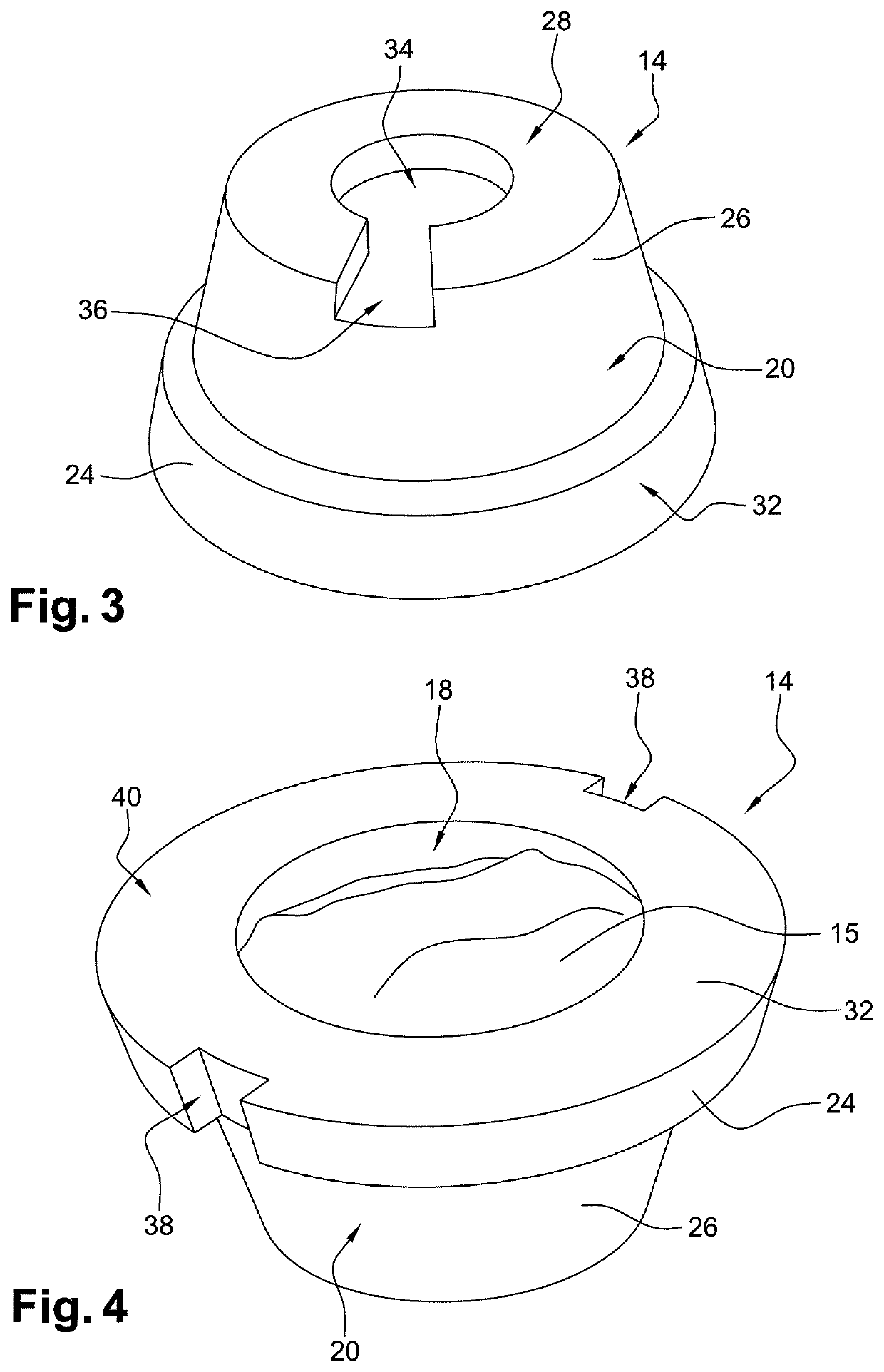 Assembly and container for physical vapor deposition with heat dissipation