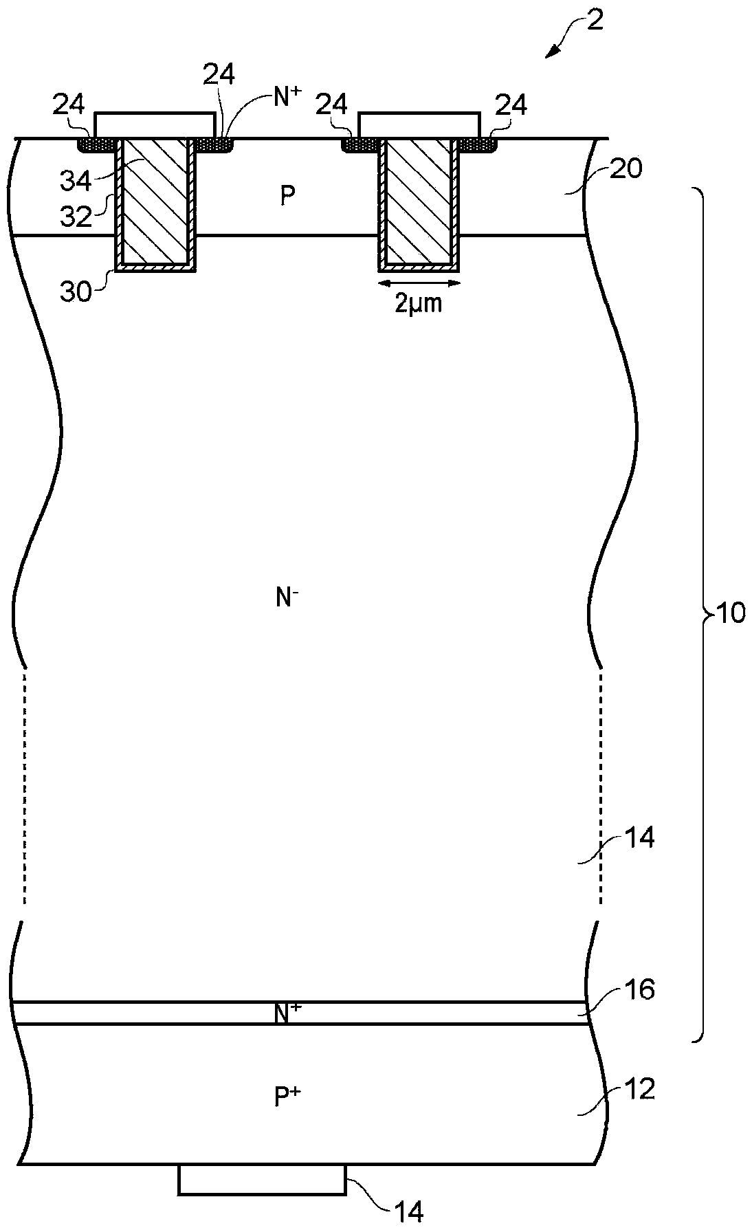 FET-bipolar transistor combination