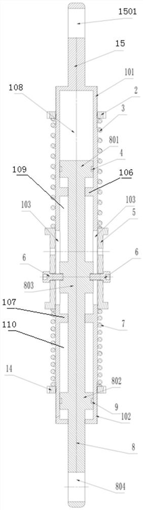 New energy automobile and adjustable shock absorber suitable for new energy automobile