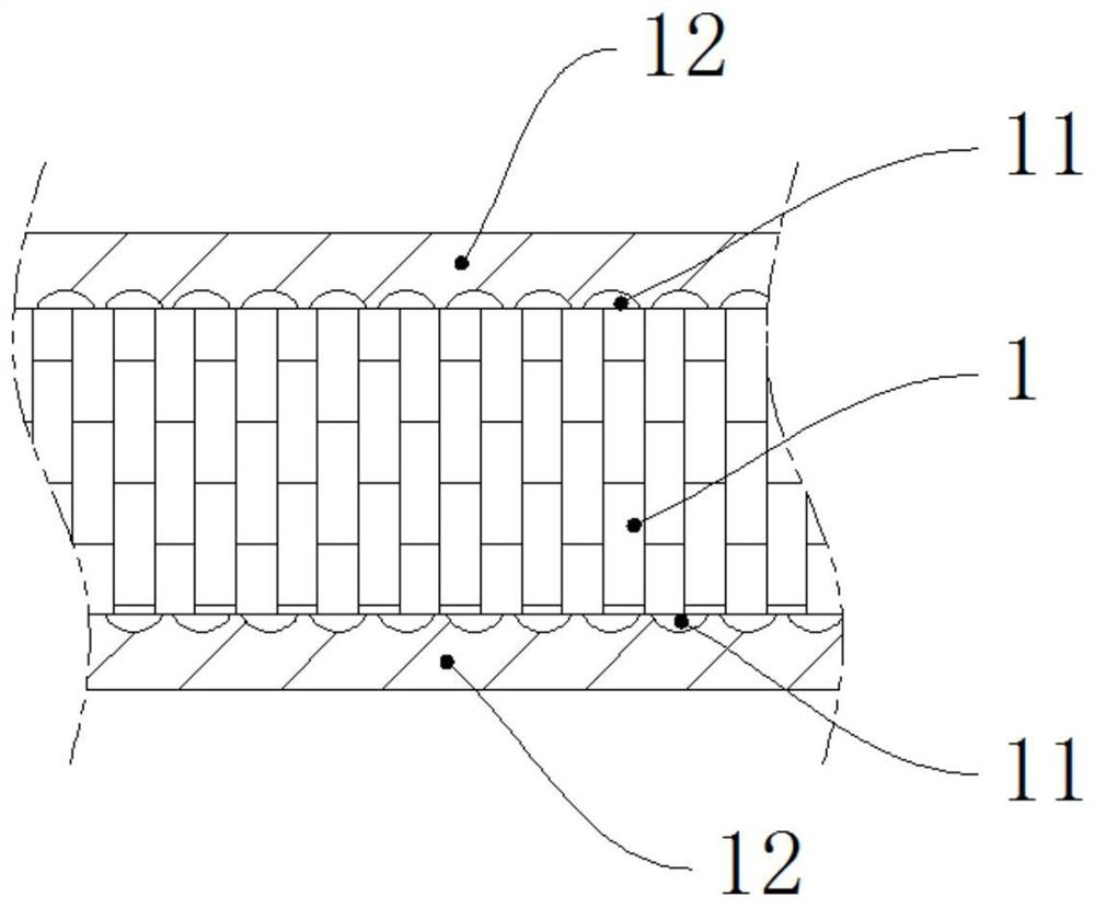 Machining process of full-band radar camouflage net