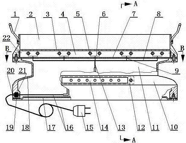 A high-efficiency, energy-saving integrated pot