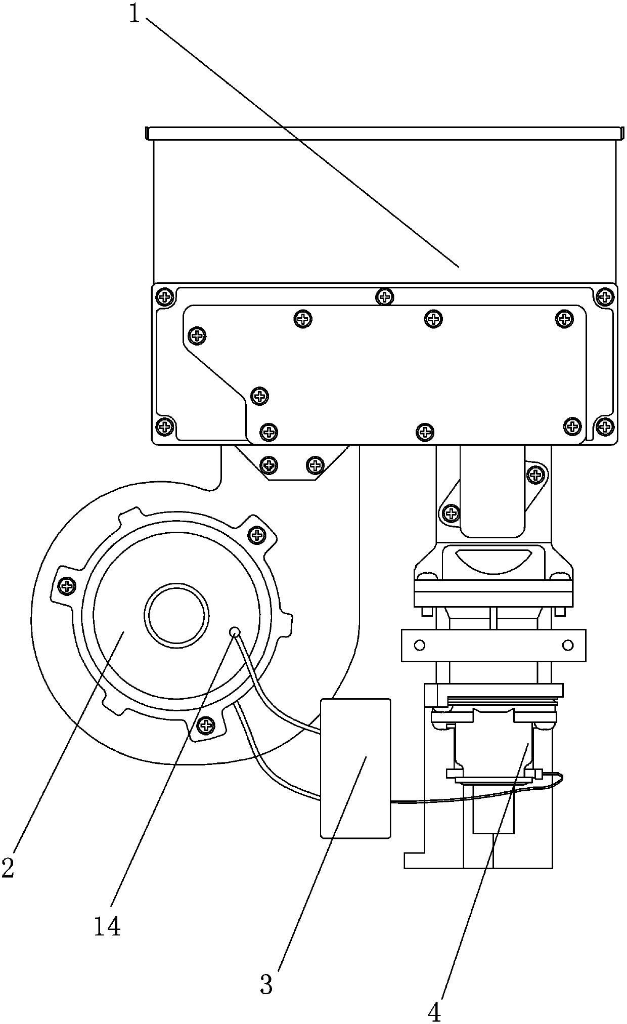 Full pre-mixing combustion type gas cooker