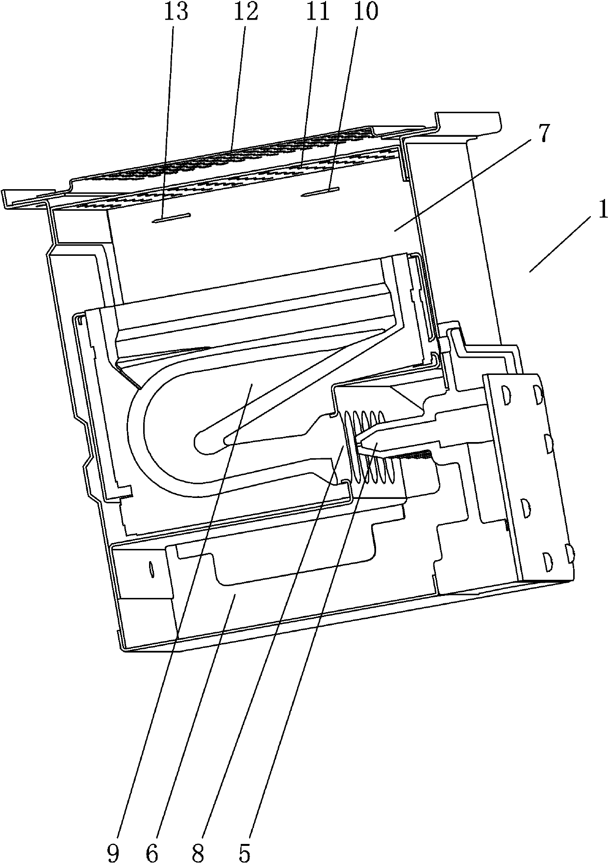 Full pre-mixing combustion type gas cooker