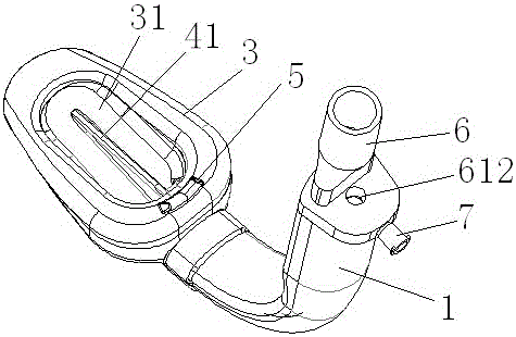 Non-inflatable laryngeal mask with suction function