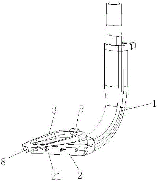 Non-inflatable laryngeal mask with suction function