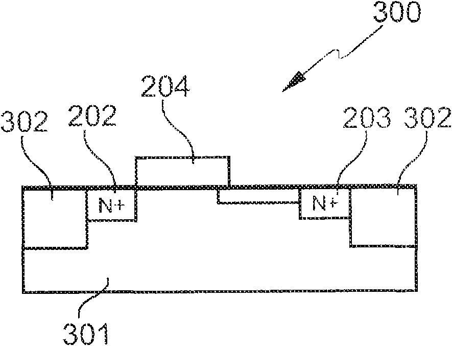 An extended drain transistor and a method of manufacturing the same