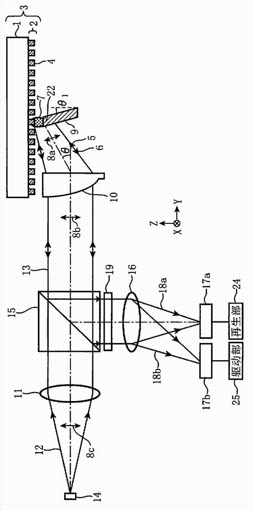 Optical information playback device, optical information playback method, and information recording medium