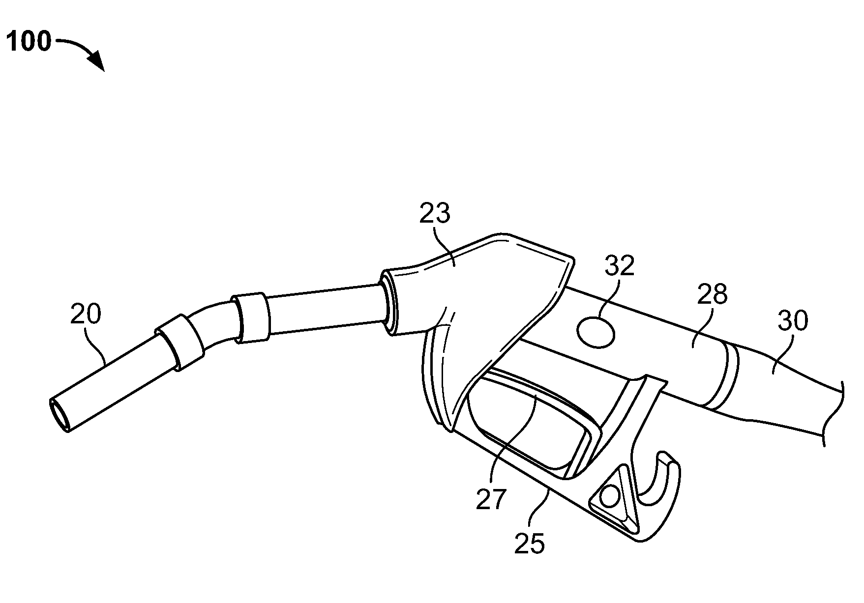 Gas Pump Handle Assembly