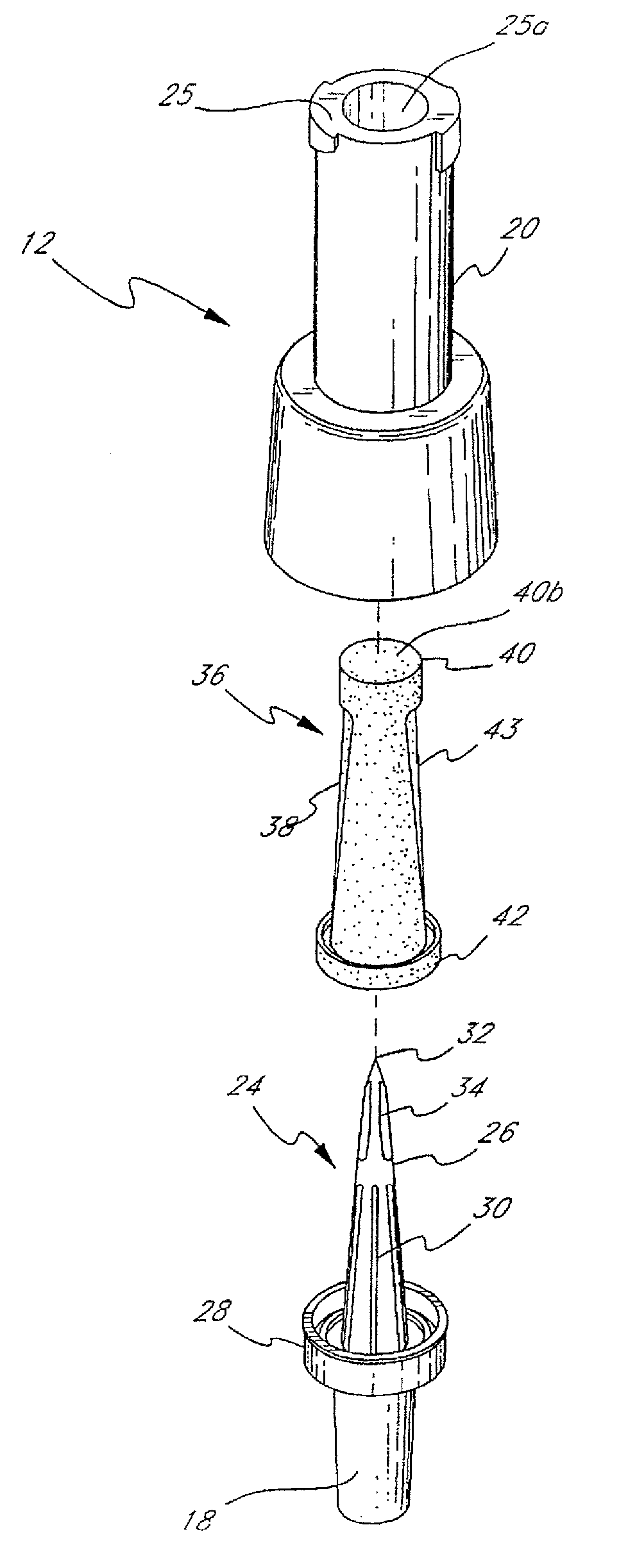 Intravenous connector having antimicrobial treatment