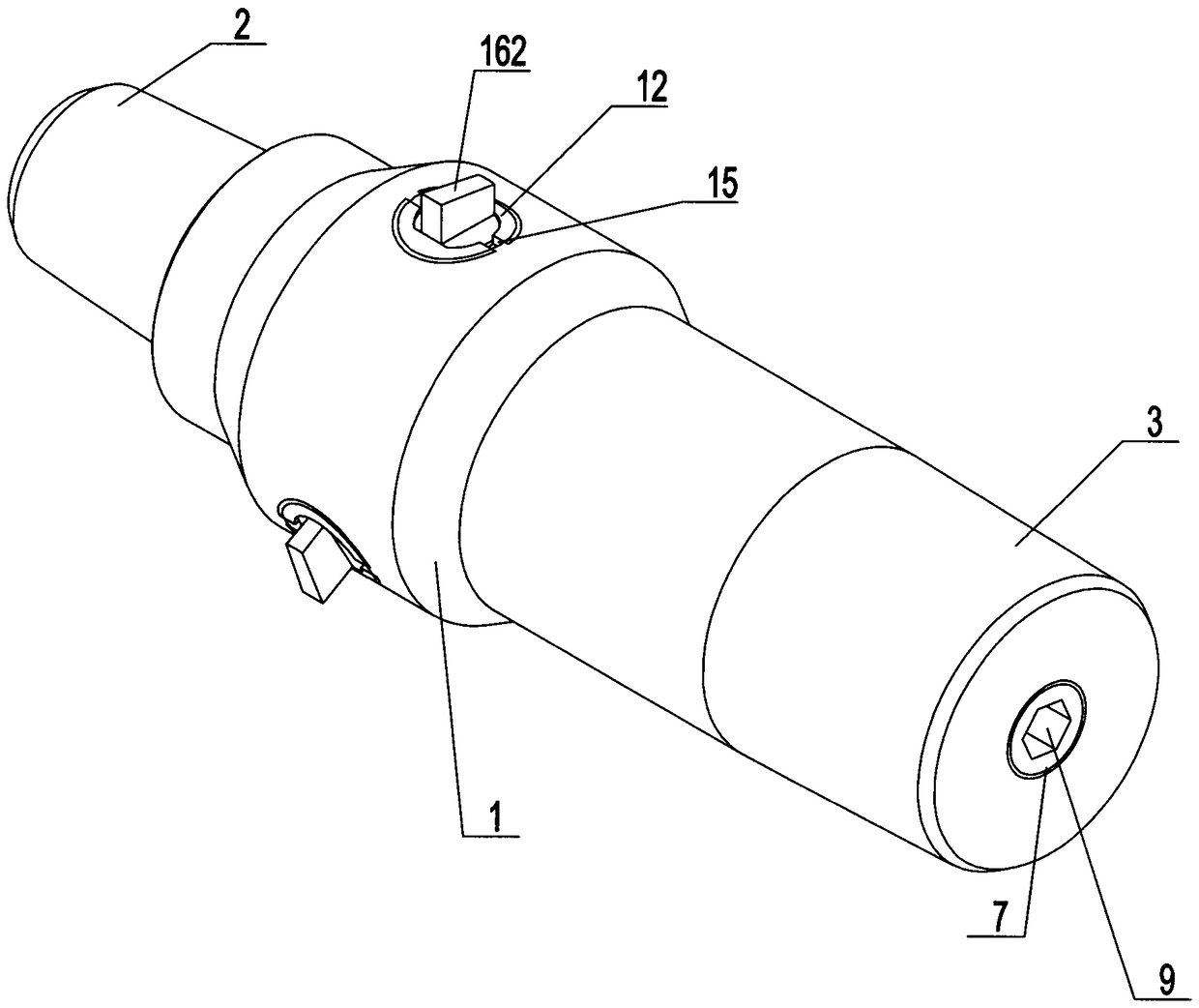 Hydraulic oil pipe inner cutter