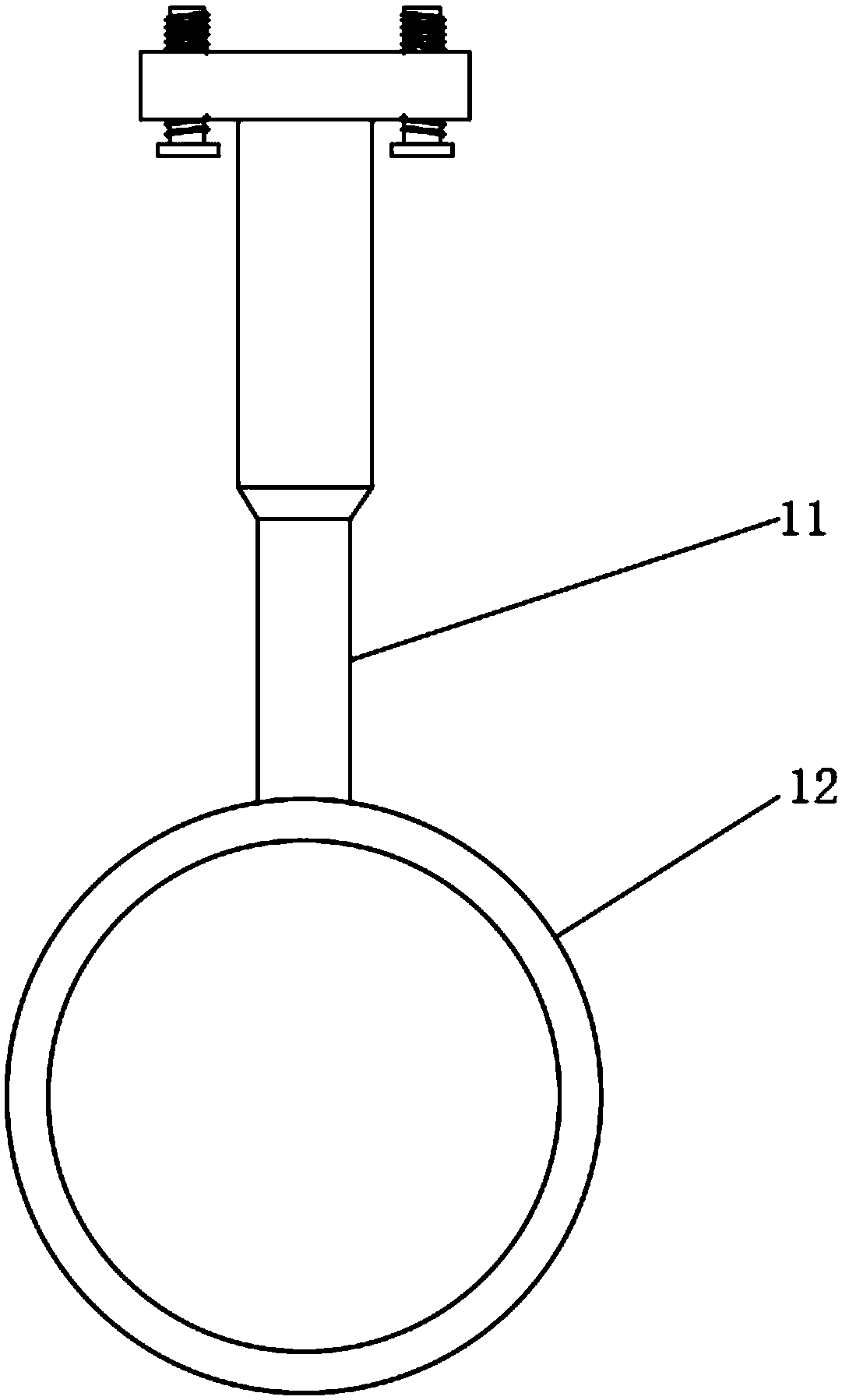 Waterproof exhaust pipe for new-energy vehicle