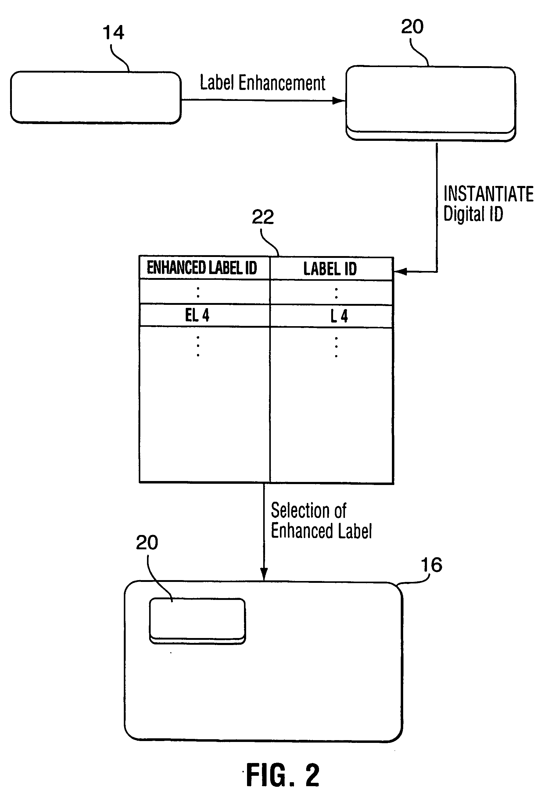 Patient identification method for x-ray film user-interfaces