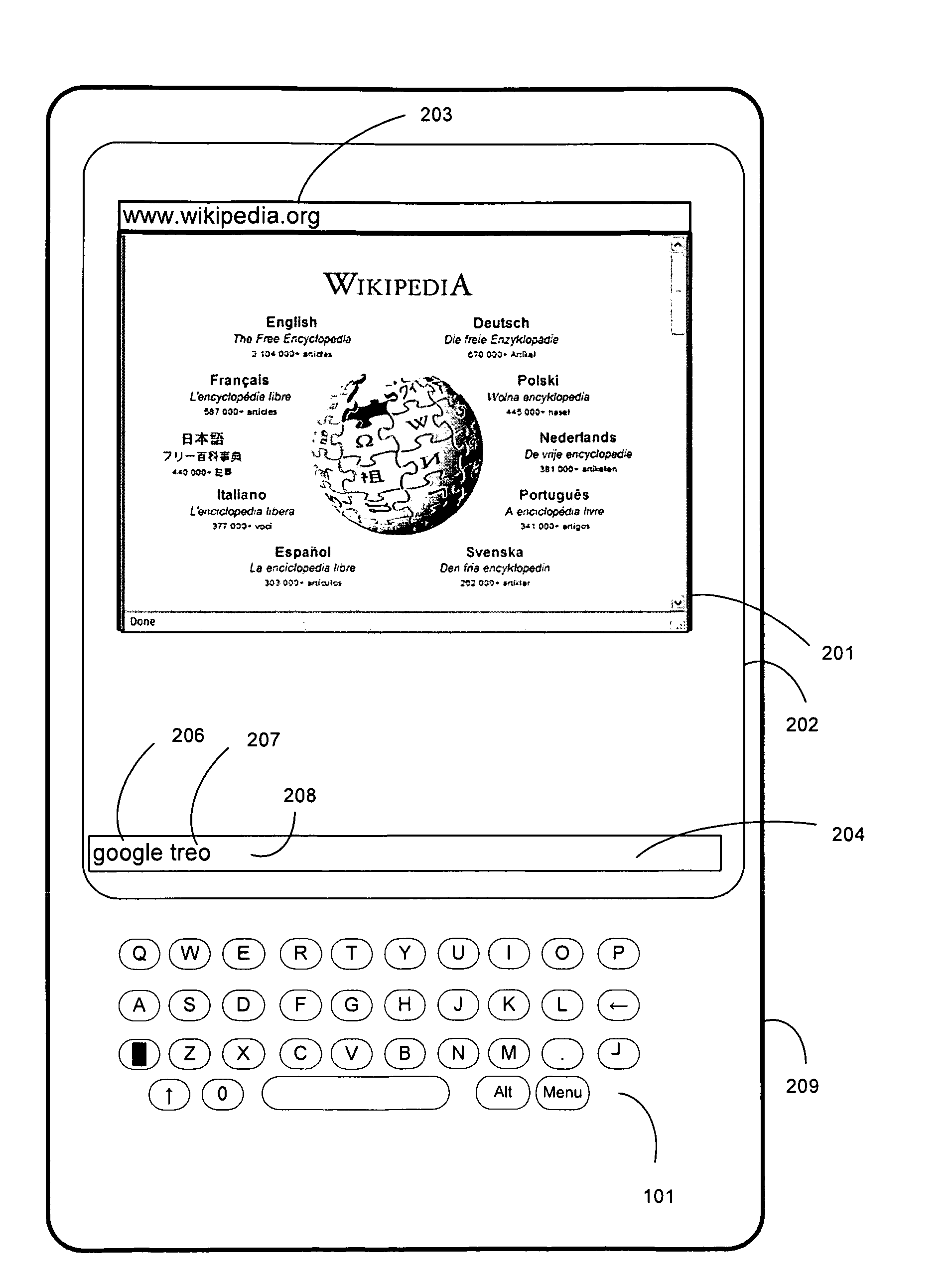 Displaying mnemonic abbreviations for commands