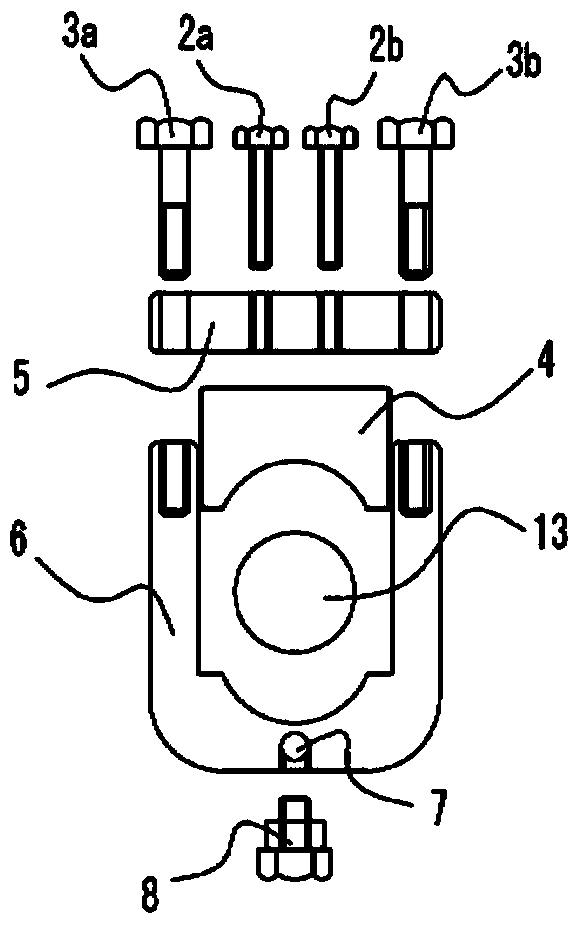 Optical cable lockset and mounting method thereof