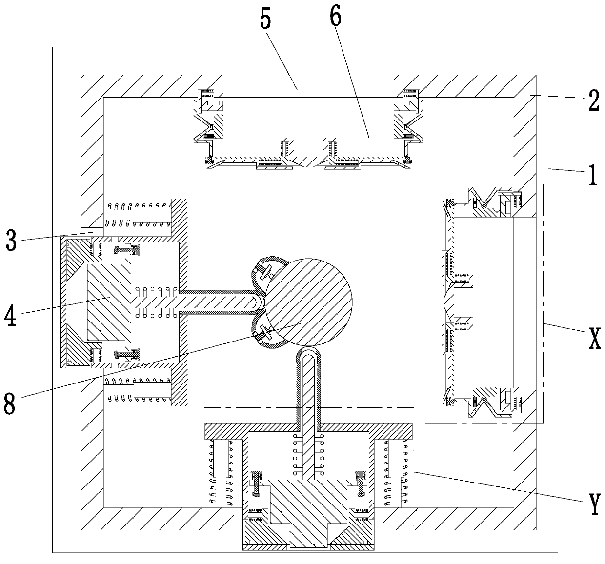 Display screen capable of being spliced, adjusted and used