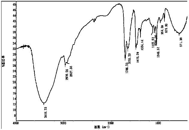 Cationic hydrogel material and preparation method thereof