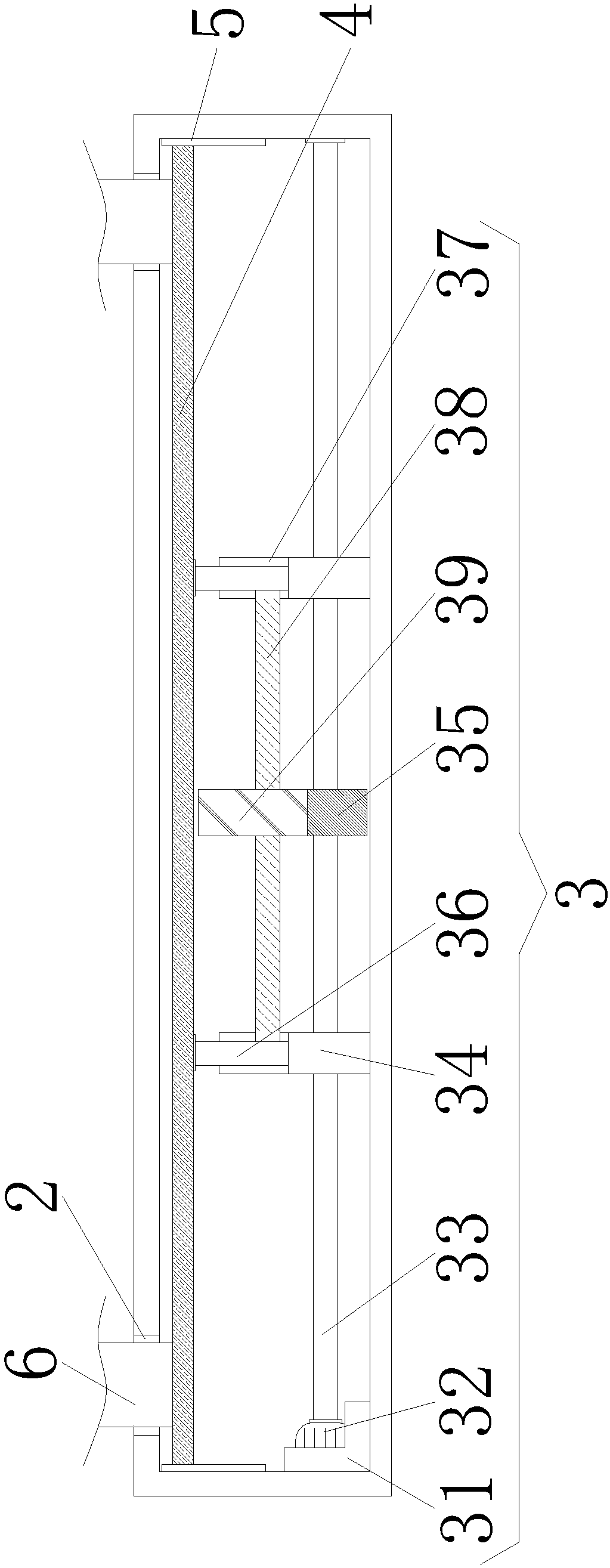 A high-efficiency steel strip unwinder with self-adjustable angle